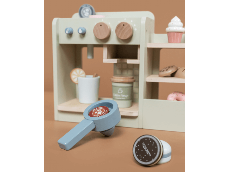 Little Dutch Große Kaffeemaschine mit Zubehör