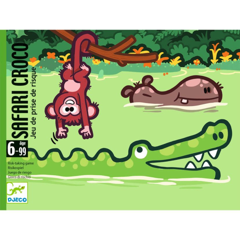Safari Croco kartová hra rizika