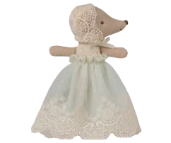 Babymaus im Minzkleid Maileg