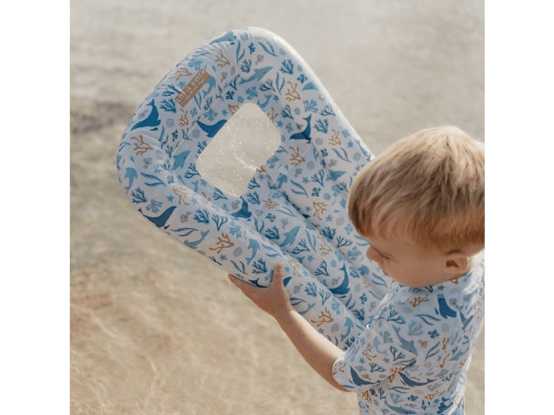 Little Dutch Aufblasbare Liege Ocean Dreams Blue