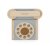 Kindertelefon aus Holz Selma Blauer Nebel