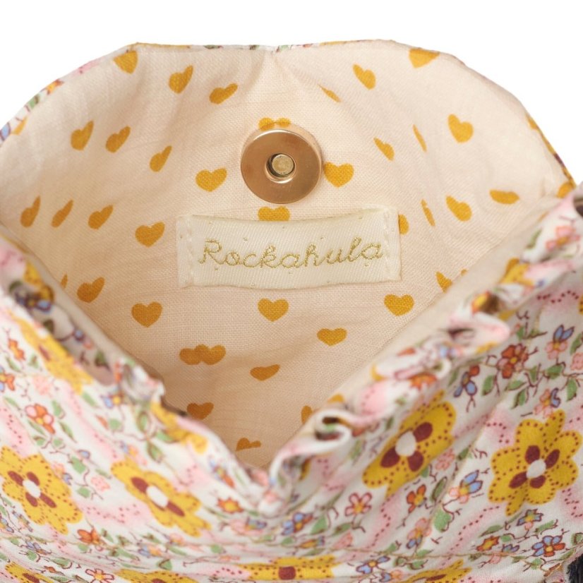 Kabelka Cottage Floral Ruffle Heart