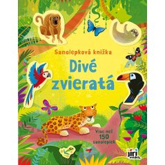 Samolepková knížka Divoká zvířata