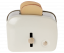 Miniatur-Toaster aus weißem Maileg