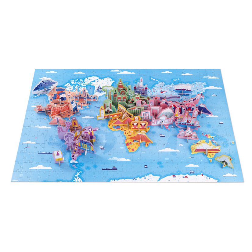 Vzdelávacie puzzle Zaujímavosti sveta 350 ks