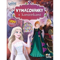 Omalovánky s kamínky Ledové království