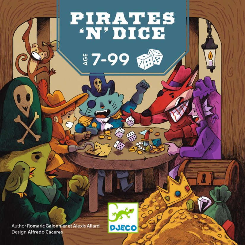PIRÁTI A KOCKY Hra s kockami a stávkovaním