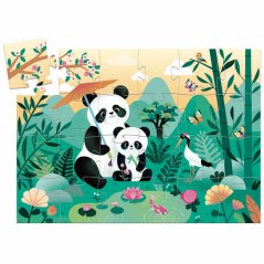 Puzzle ve tvarované krabici: Panda Leo