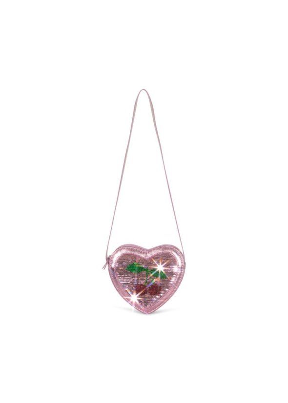 Handtasche heart cherry