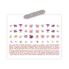 Nagelsticker verschiedener Art von Djeco