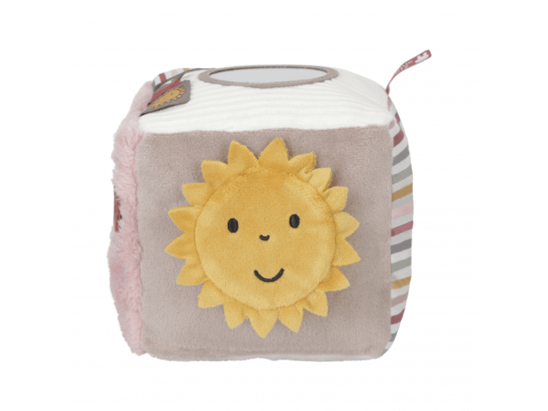 Little Dutch Plyšová kocka Králiček Miffy fluffy pink