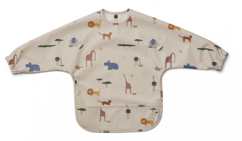 Bryndák s rukávy Merle Safari sandy mix