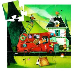 Puzzle Požiarnické auto