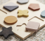 KIDS CONCEPT PUZZLE DREVENÉ GEOMETRICKÉ TVARY