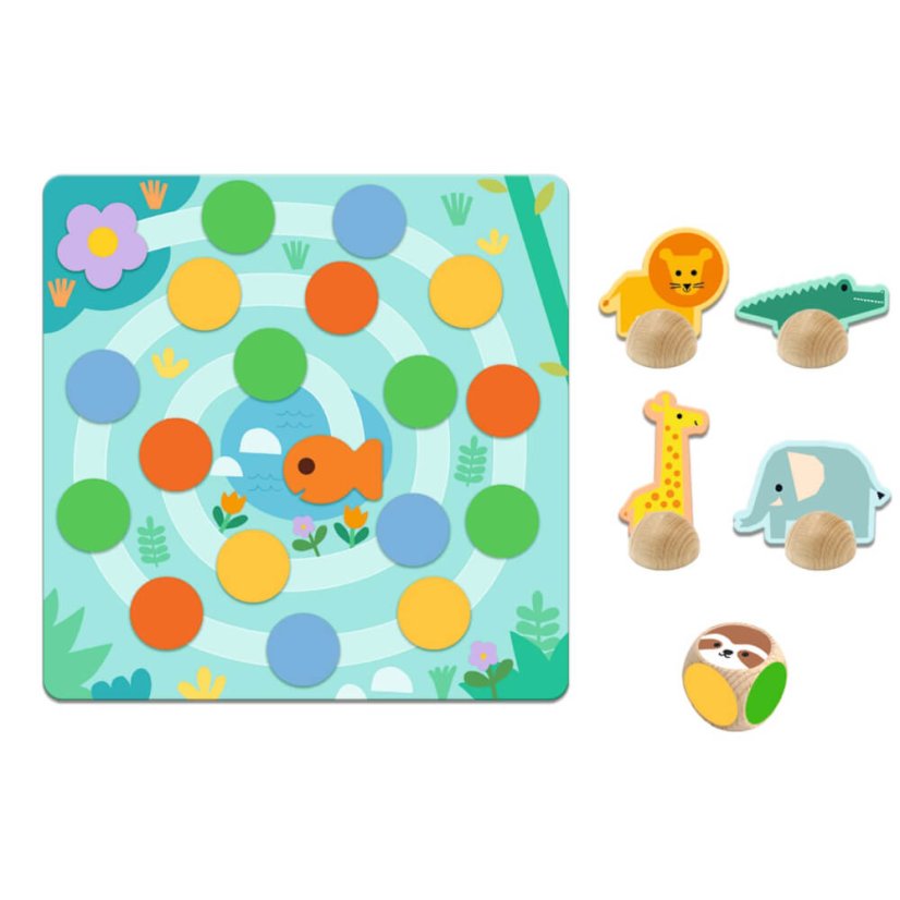 5 her klasických vzdělávacích Zvířátka ze savany