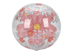 Little Dutch Aufblasbarer Ball 3D Rosa Blumen