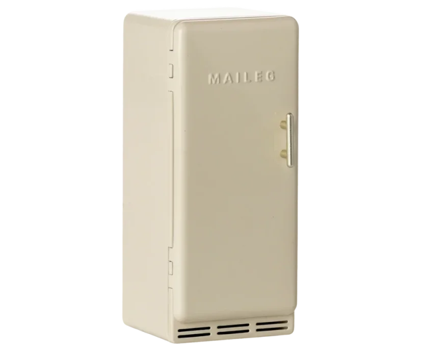 Miniatúrna chladnička Off white pre myšky Maileg