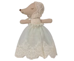 Babymaus im Minzkleid Maileg