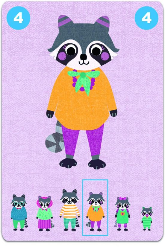 Glückliche Familien: kooperatives Kartenspiel