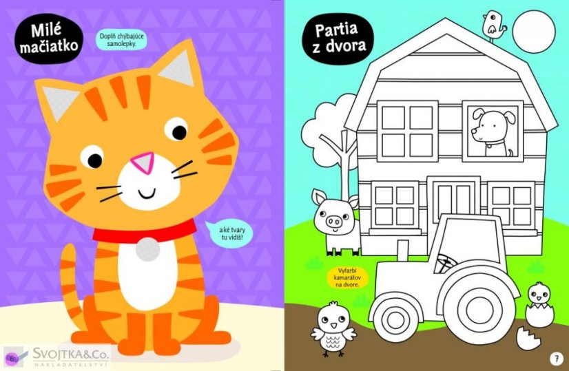 Haustiere Meine ersten Aufkleber