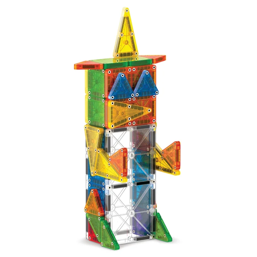 Magnetická stavebnice microMAGS Deluxe Set 70 dílů