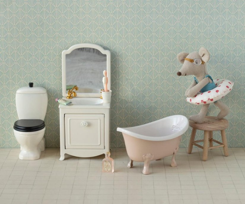 Mini-Badewanne rose Maileg