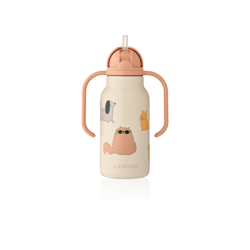 Termofľaša Kimmie Cats and Dogs / Sandy 250ml