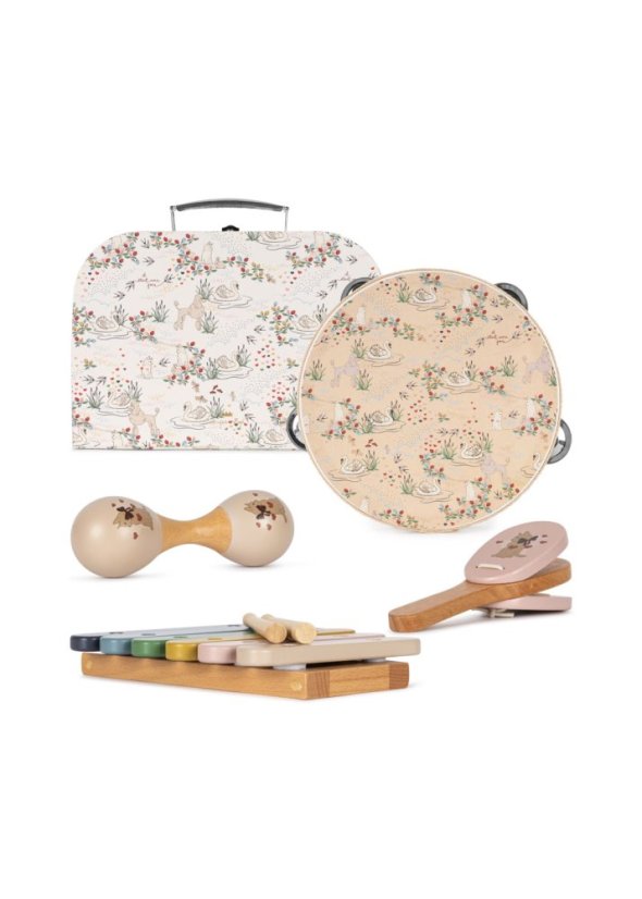 Eine Reihe von Musikinstrumenten Mizumi