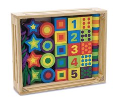 Holzformen einfädeln