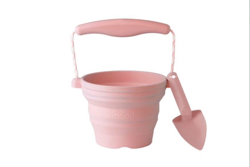 Gartenset (Eimer + Spaten) in verschiedenen Farben