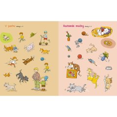 Samolepková knižka Domáce zvieratá