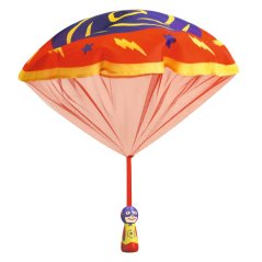 Fallschirmspringer fliegender Held