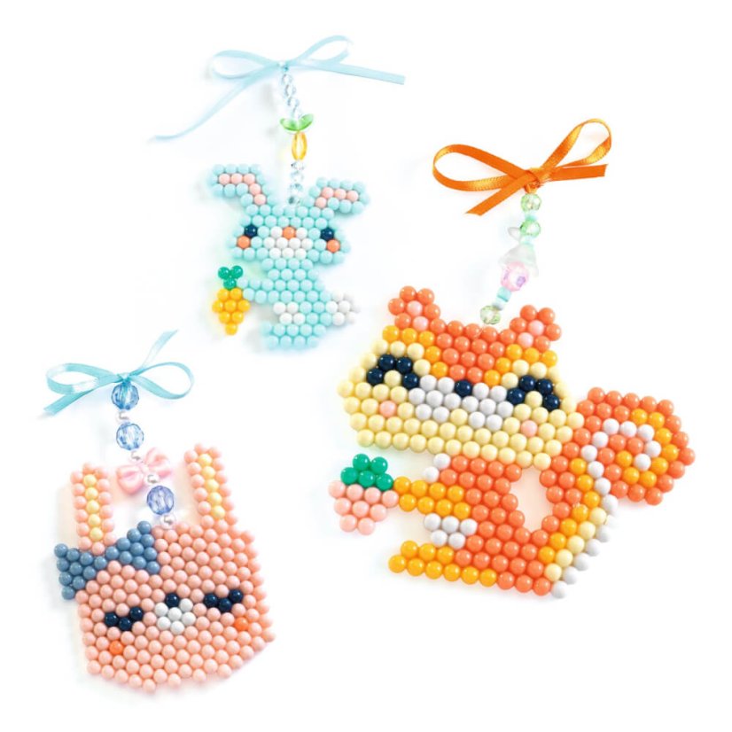 Artistic Aqua – Korálkování – 12 přívěsků