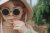Runde Kindersonnenbrille in verschiedenen Farben