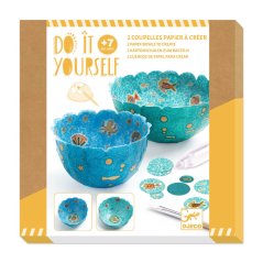DIY Kreieren Sie selbst 2 Papierschalen im Meer