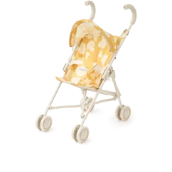 Kočík pre bábiky Flower / Lemon yellow