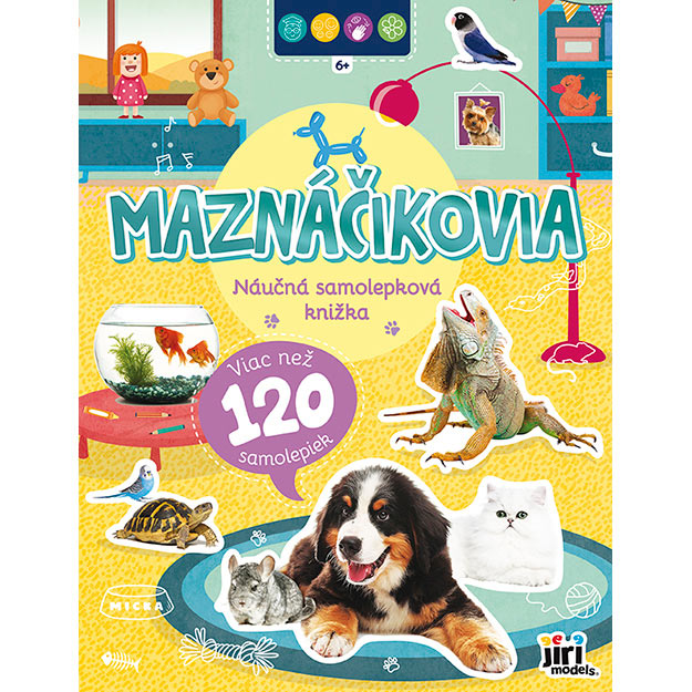 Samolepková knižka Maznáčikovia