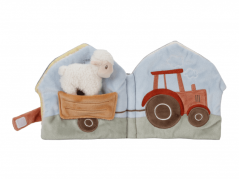 Little Dutch Textilní knížka s aktivitami Farma