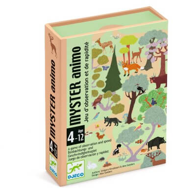 Mysteriöse Tiere: Ein Kartenspiel um Wahrnehmung und Geschwindigkeit (Myster Animo)