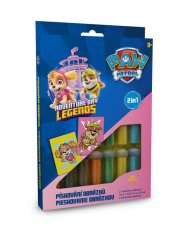 Sandstrahlbilder 2in1 Paw Patrol /Skye&Rubble/