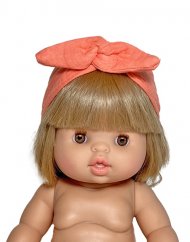 Bavlnená čelenka pre bábiky