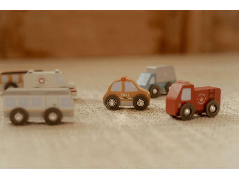 Little Dutch Sada drevených autíčok