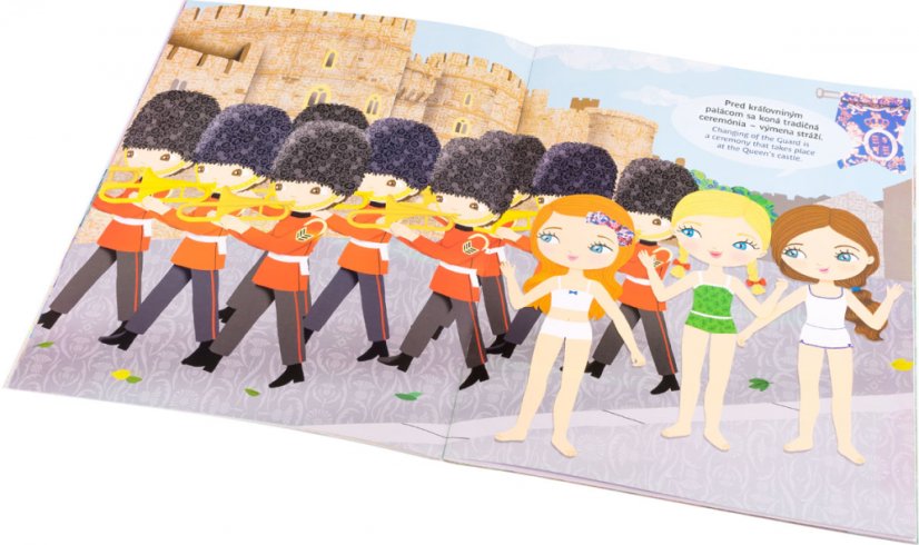 Šaty pro KATE - Kniha samolepek