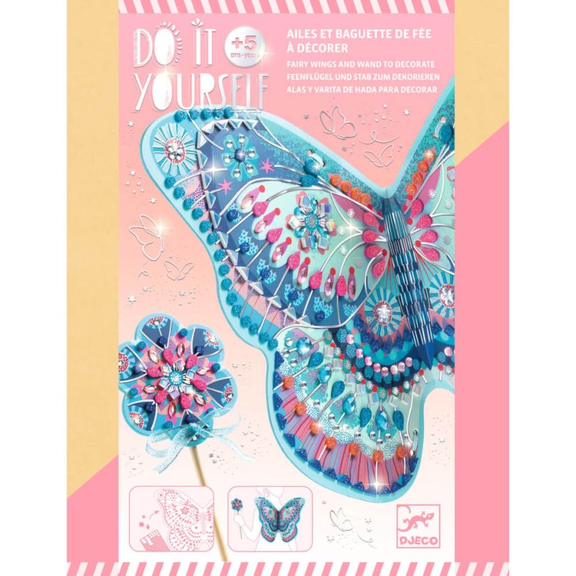 Vytvor si sám vílie krídla a prútik na ozdobenie Ako víla