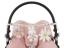 Kette für den Miffy-Kaninchen-Autositz mit Vintage-Blumen