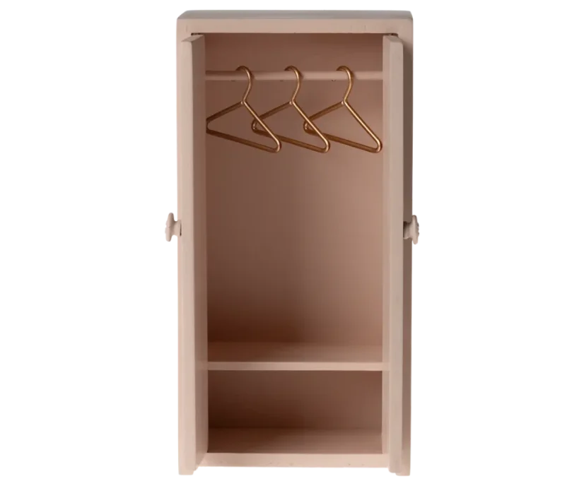 Hellrosa Miniaturschrank Maileg