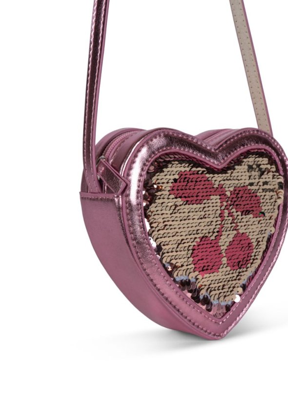 Handtasche heart cherry