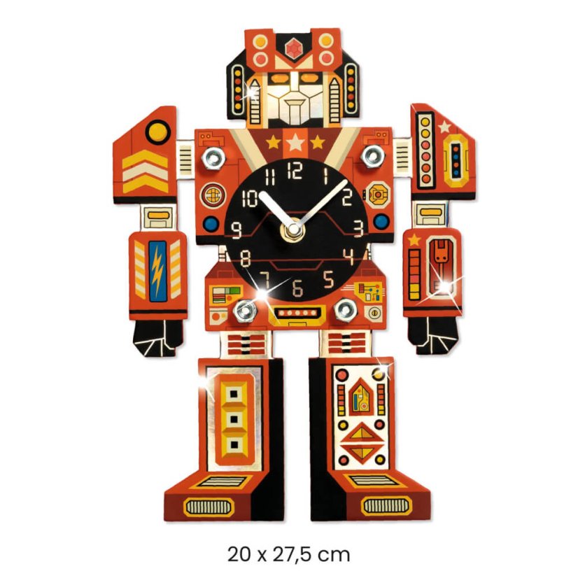 DIY-Vytvor si sám hodiny Robot