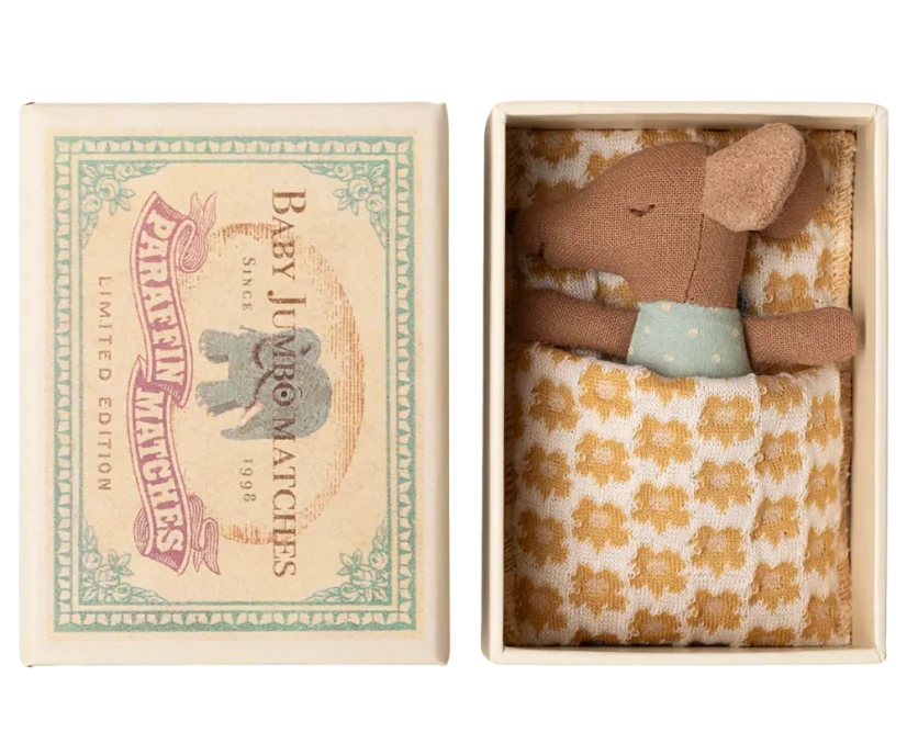 Babymaus in einer Schachtel Maileg