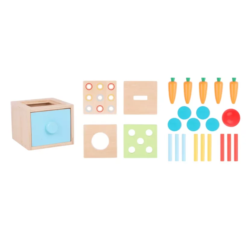 Montessori-Box Einsatz 4 in 1